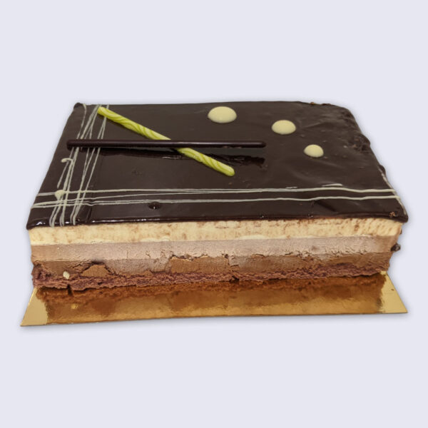 Plaisir 3 chocolats - 6 parts