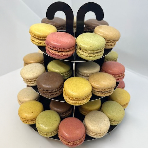 Macaron pyramide - 36 pièces