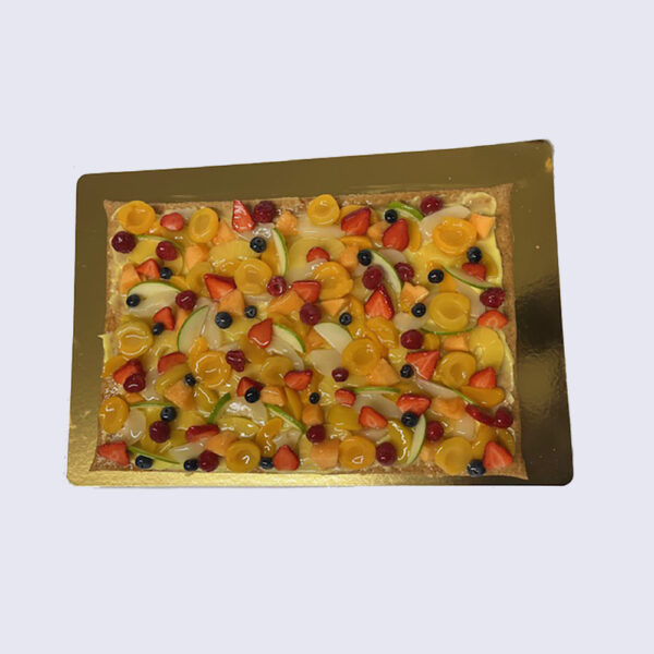 Plaque de tarte aux fruits - 12 ou 24 parts