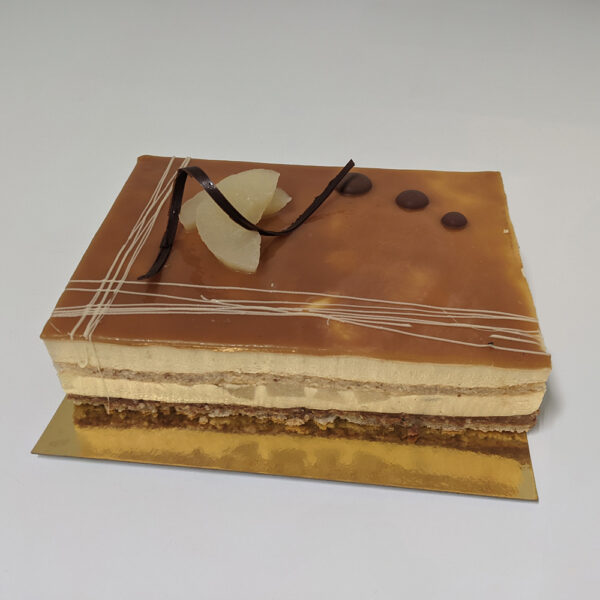 Croustillant Poire Caramel - 6 parts