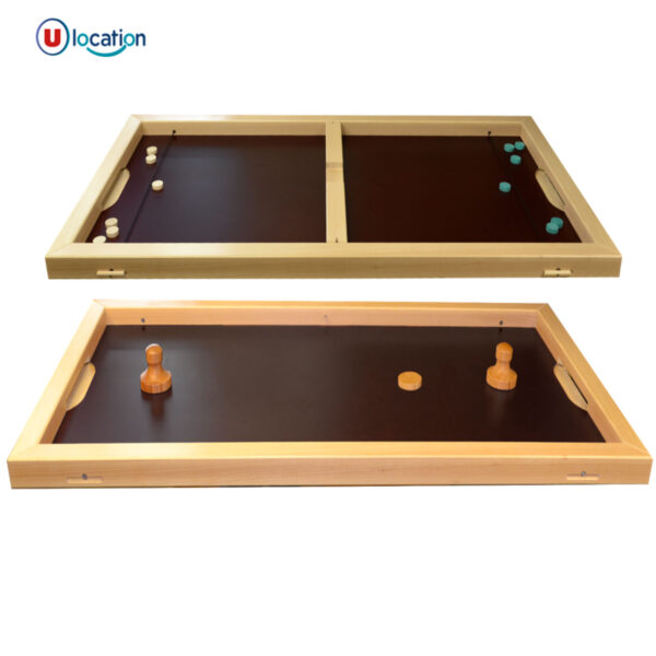 La table à glisser 2 en 1